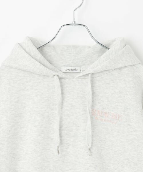 Lovetoxic / ラブトキシック パーカー | 【綿100％】裏起毛フォトルーズパーカー | 詳細18