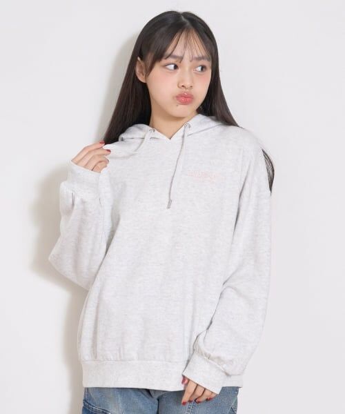 Lovetoxic / ラブトキシック パーカー | 【綿100％】裏起毛フォトルーズパーカー | 詳細5