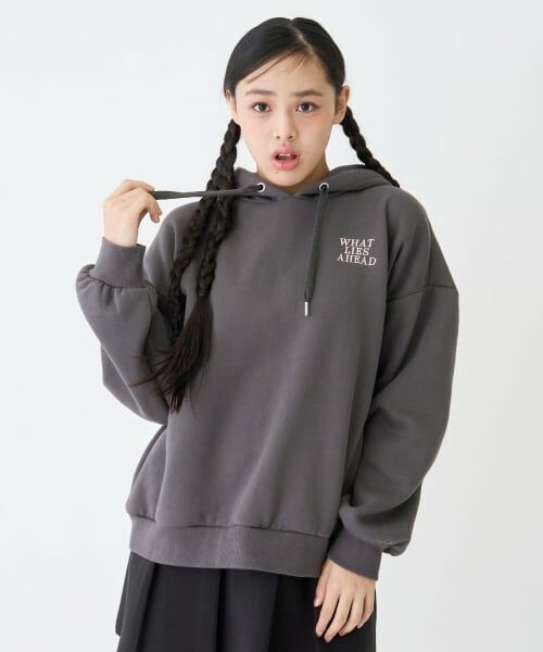 Lovetoxic / ラブトキシック パーカー | 【綿100％】裏起毛フォトルーズパーカー | 詳細7