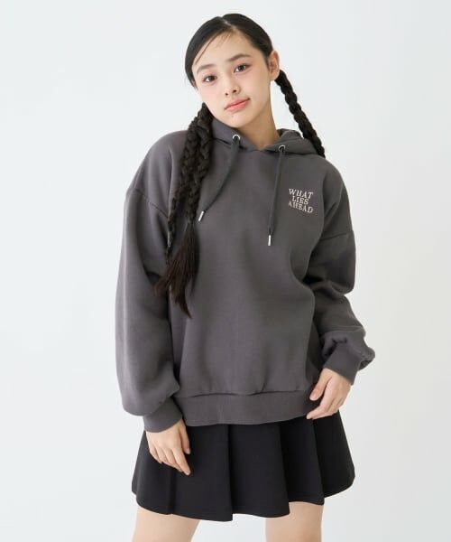 Lovetoxic / ラブトキシック パーカー | 【綿100％】裏起毛フォトルーズパーカー | 詳細8