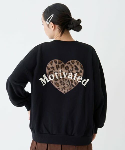 Lovetoxic / ラブトキシック スウェット | 【綿100％】裏起毛アニマルルーズスウェット | 詳細9