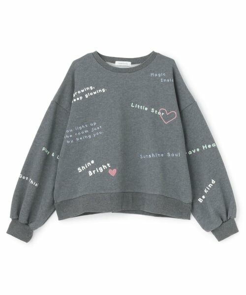 Lovetoxic / ラブトキシック スウェット | 【綿100％】リサイクルコットン飛び刺しゅうスウェット | 詳細6