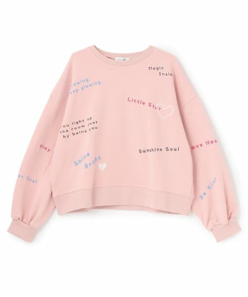 Lovetoxic / ラブトキシック スウェット | 【綿100％】リサイクルコットン飛び刺しゅうスウェット | 詳細7