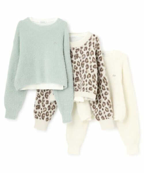 Lovetoxic / ラブトキシック ニット・セーター | インナーつきシャギークロップドニット | 詳細5