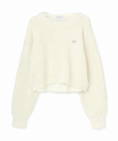 Lovetoxic / ラブトキシック ニット・セーター | インナーつきシャギークロップドニット | 詳細6