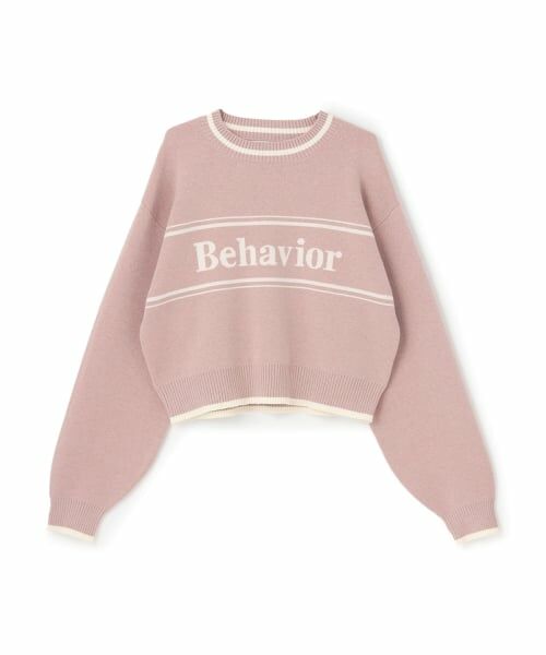 Lovetoxic / ラブトキシック ニット・セーター | ロゴジャガードモチモチニット | 詳細7