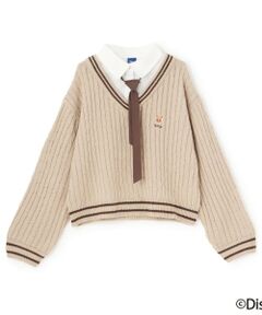 Lovetoxic / ラブトキシック ニット・セーター | 【Disney】【ズートピア】レイヤードニット