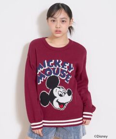 Lovetoxic / ラブトキシック ニット・セーター | 【Disney】フェイスニット