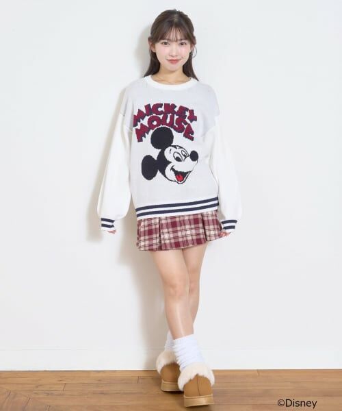 Lovetoxic / ラブトキシック ニット・セーター | 【Disney】フェイスニット | 詳細3