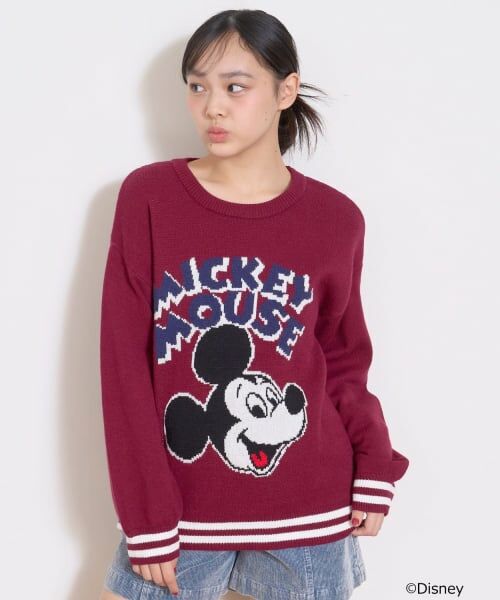 Lovetoxic / ラブトキシック ニット・セーター | 【Disney】フェイスニット | 詳細4