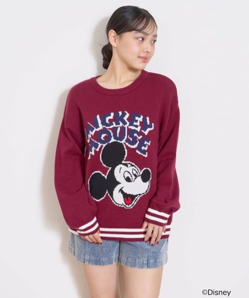 Lovetoxic / ラブトキシック ニット・セーター | 【Disney】フェイスニット | 詳細5