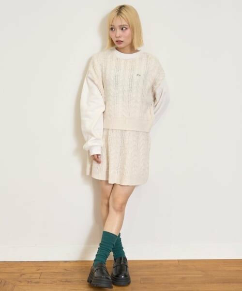 Lovetoxic / ラブトキシック カーディガン・ボレロ | ニットSETUP | 詳細1