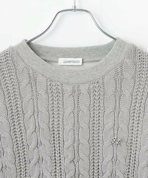 Lovetoxic / ラブトキシック カーディガン・ボレロ | ニットSETUP | 詳細11