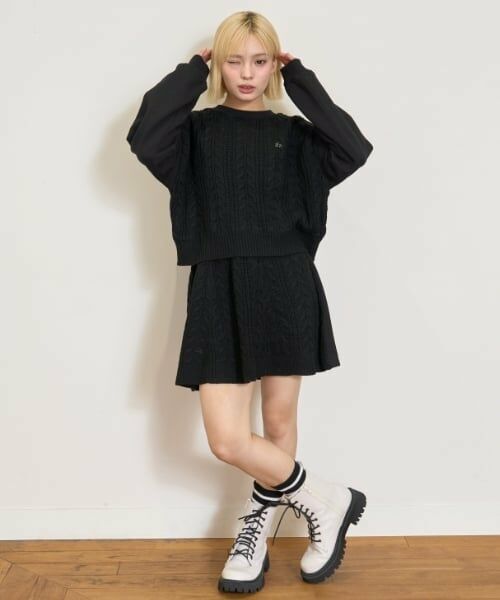 Lovetoxic / ラブトキシック カーディガン・ボレロ | ニットSETUP | 詳細2