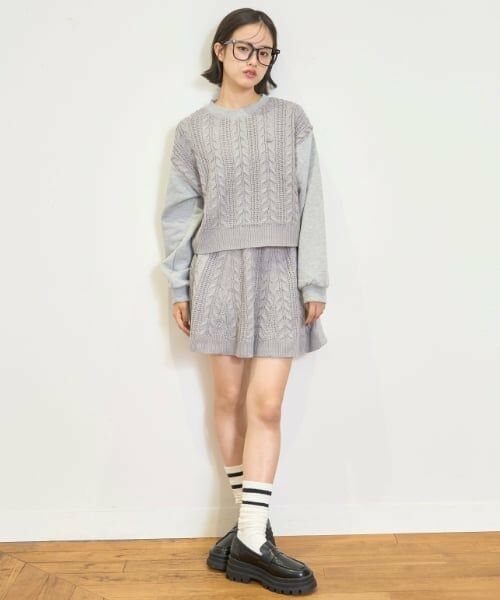 Lovetoxic / ラブトキシック カーディガン・ボレロ | ニットSETUP | 詳細5