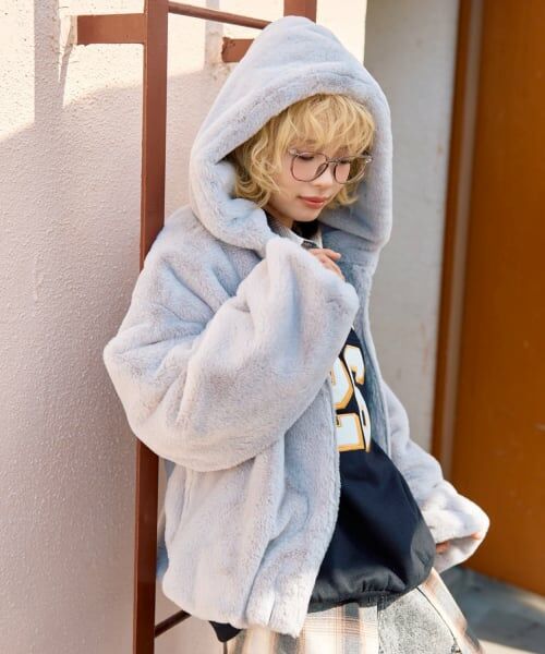 Lovetoxic / ラブトキシック ブルゾン | ファーパーカ | 詳細1