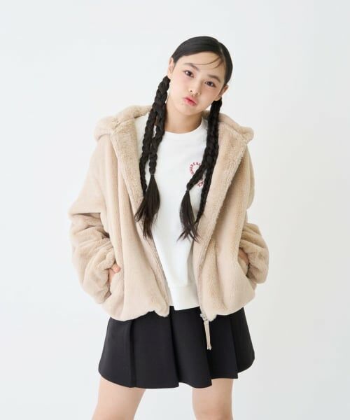 Lovetoxic / ラブトキシック ブルゾン | ファーパーカ | 詳細2