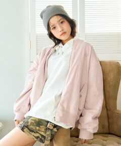 Lovetoxic / ラブトキシック ブルゾン | リバーシブルMA1