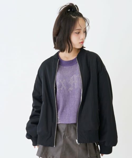 Lovetoxic / ラブトキシック ブルゾン | リバーシブルMA1 | 詳細10