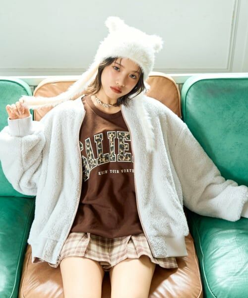 Lovetoxic / ラブトキシック ブルゾン | リバーシブルMA1 | 詳細3