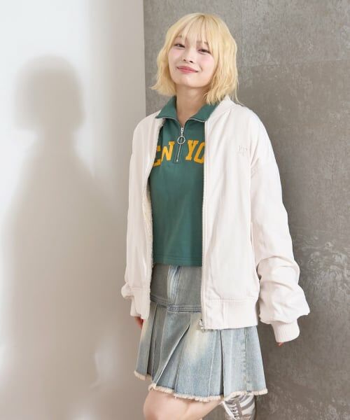 Lovetoxic / ラブトキシック ブルゾン | リバーシブルMA1 | 詳細5