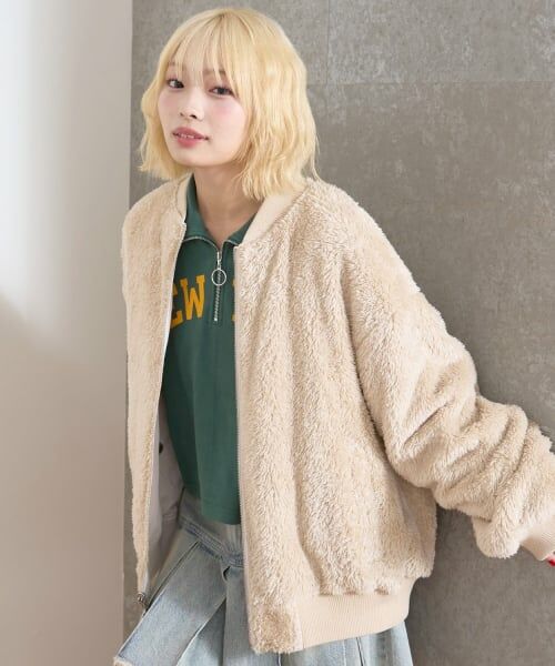 Lovetoxic / ラブトキシック ブルゾン | リバーシブルMA1 | 詳細6