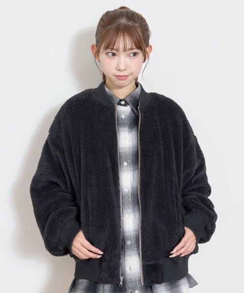 Lovetoxic / ラブトキシック ブルゾン | リバーシブルMA1 | 詳細9