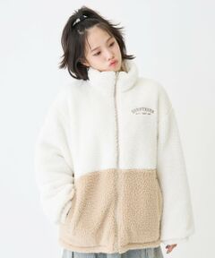 Lovetoxic / ラブトキシック ブルゾン | リバーシブルボアブルゾン