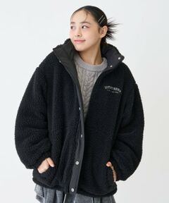 Lovetoxic / ラブトキシック ブルゾン | リバーシブルボアブルゾン