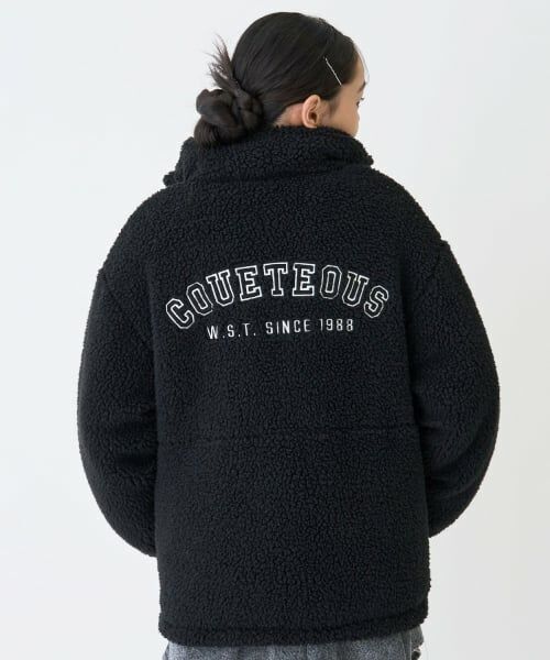 Lovetoxic / ラブトキシック ブルゾン | リバーシブルボアブルゾン | 詳細10