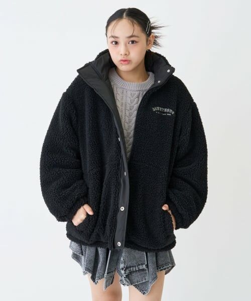 Lovetoxic / ラブトキシック ブルゾン | リバーシブルボアブルゾン | 詳細11