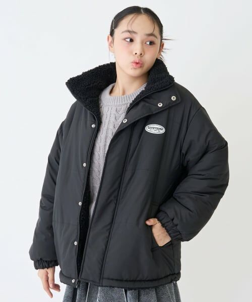 Lovetoxic / ラブトキシック ブルゾン | リバーシブルボアブルゾン | 詳細13