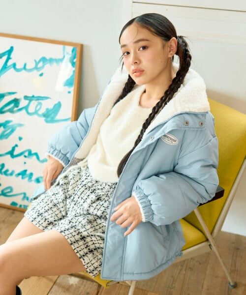 Lovetoxic / ラブトキシック ブルゾン | リバーシブルボアブルゾン | 詳細3