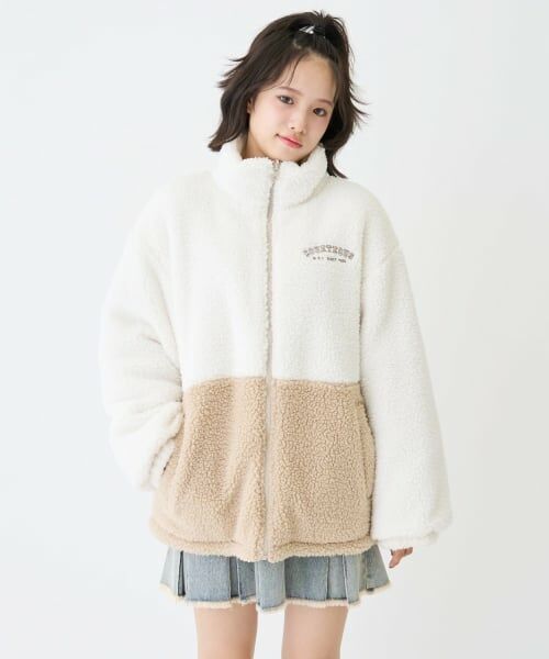 Lovetoxic / ラブトキシック ブルゾン | リバーシブルボアブルゾン | 詳細7