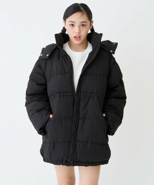 Lovetoxic / ラブトキシック ブルゾン | 袖取り外しロングブルゾン | 詳細5