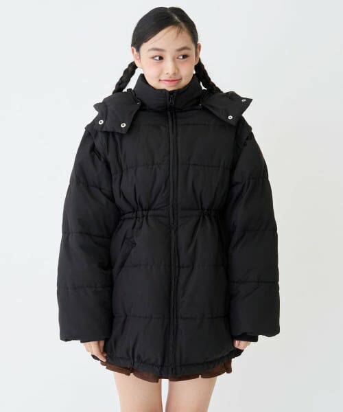 Lovetoxic / ラブトキシック ブルゾン | 袖取り外しロングブルゾン | 詳細6