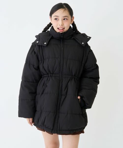 Lovetoxic / ラブトキシック ブルゾン | 袖取り外しロングブルゾン | 詳細9