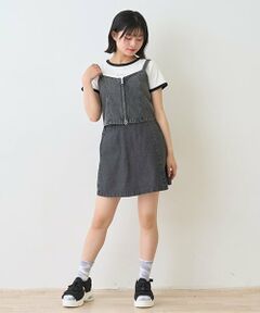 Lovetoxic / ラブトキシック キャミソール・チューブトップ | デニムスカートSETUP