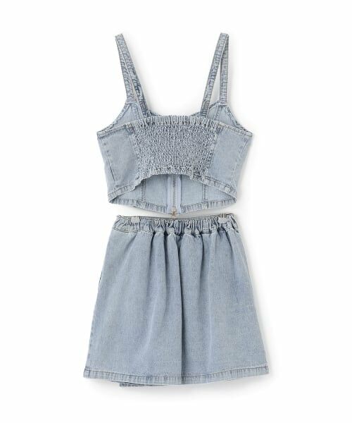 Lovetoxic / ラブトキシック キャミソール・チューブトップ | デニムスカートSETUP | 詳細1