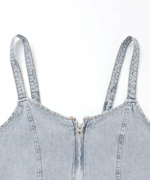 Lovetoxic / ラブトキシック キャミソール・チューブトップ | デニムスカートSETUP | 詳細3