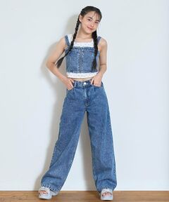 Lovetoxic / ラブトキシック その他パンツ | 【綿100％】デニムパンツセットアップ