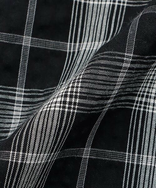 Lovetoxic / ラブトキシック ミニ丈・ひざ丈ワンピース | 【綿100％】チェックフレンチスリーブシャツワンピ | 詳細7