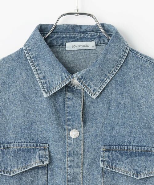 Lovetoxic / ラブトキシック シャツ・ブラウス | デニムシャツSETUP | 詳細11