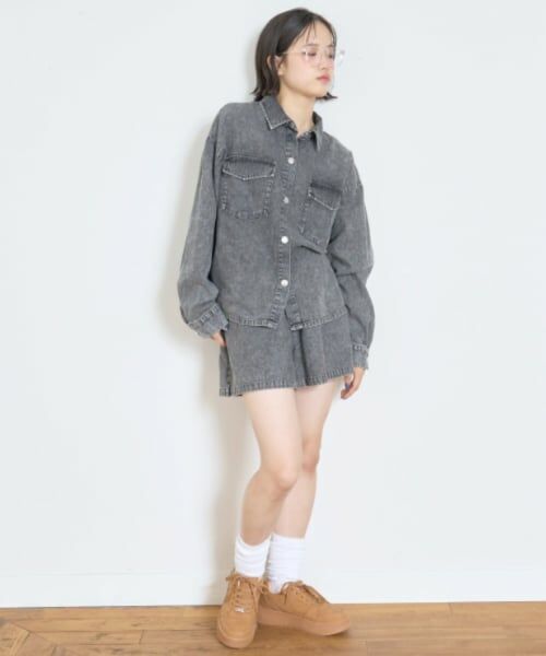 Lovetoxic / ラブトキシック シャツ・ブラウス | デニムシャツSETUP | 詳細3