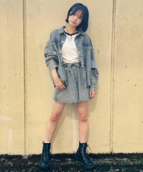 Lovetoxic / ラブトキシック シャツ・ブラウス | デニムシャツSETUP | 詳細5