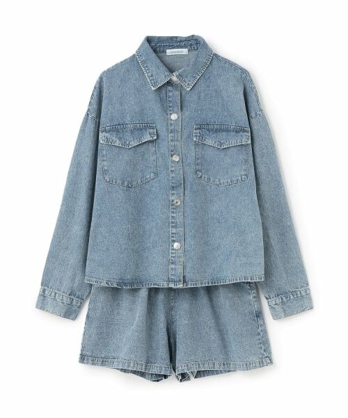 Lovetoxic / ラブトキシック シャツ・ブラウス | デニムシャツSETUP | 詳細7