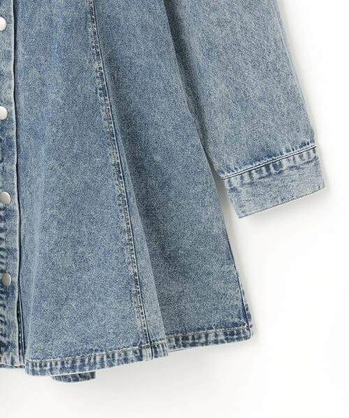 Lovetoxic / ラブトキシック ミニ丈・ひざ丈ワンピース | デニムシャツワンピース | 詳細10