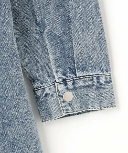 Lovetoxic / ラブトキシック ミニ丈・ひざ丈ワンピース | デニムシャツワンピース | 詳細11