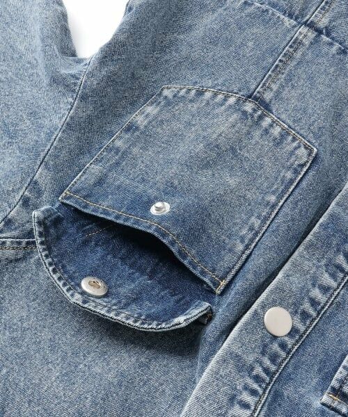 Lovetoxic / ラブトキシック ミニ丈・ひざ丈ワンピース | デニムシャツワンピース | 詳細8