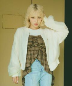 Lovetoxic / ラブトキシック ブルゾン | シアーブルゾン